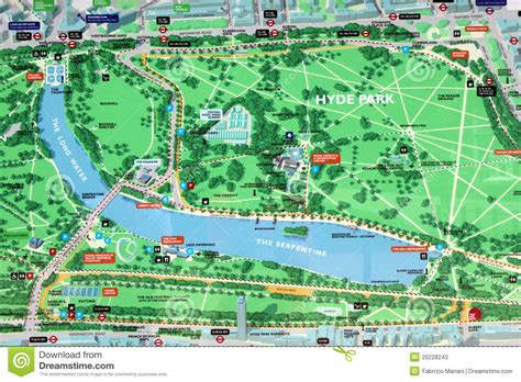 Hours, address, hyde park reviews: Park-Kartenzeichen redaktionelles stockfoto. Bild von hyde ...