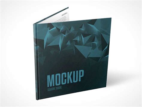 Open Book Cover Mockup