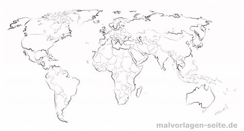 Weltkarte vorlage google suche weltkarte weltkarte. Große Weltkarte Zum Ausdrucken Und Selber Gestalten für ...