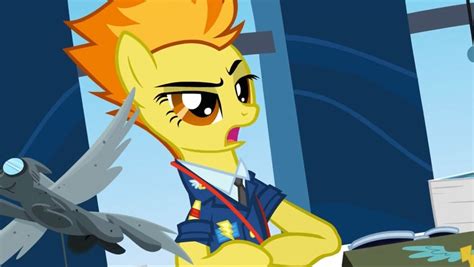 2967296 Safe Derpibooru Import Screencap Spitfire Pegasus Pony