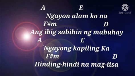 Panginoon Lyrics And Chords By Yeng Constantino Youtube