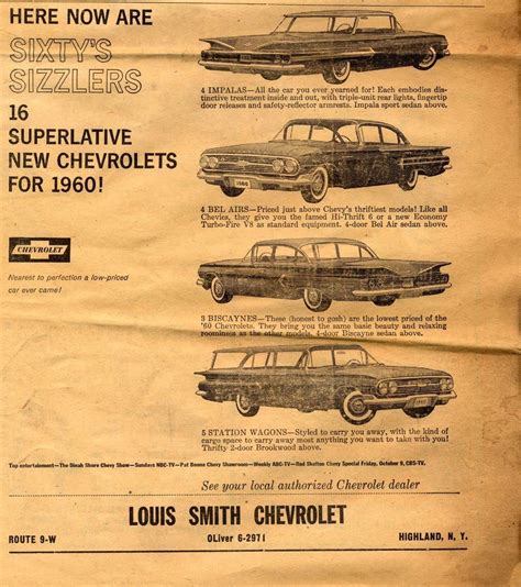 Vintage Clippings Newspaper Auto Advertising Part I Hemmings Daily