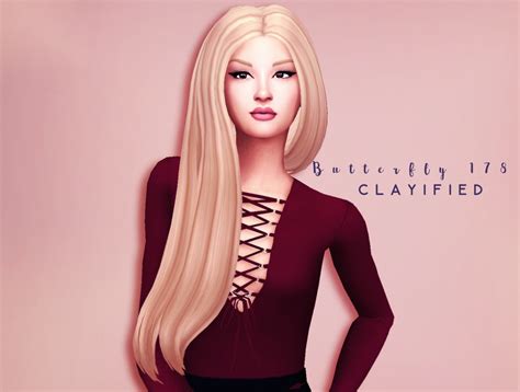 Lana Cc Finds Prados Sims Hallowsimss Butterfly 178 Clayified