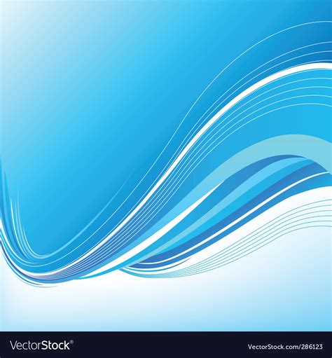 Blue Abstract Royalty Free Vector Image Vectorstock