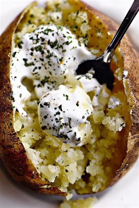 Perfect Baked Potato Recipe Add A Pinch