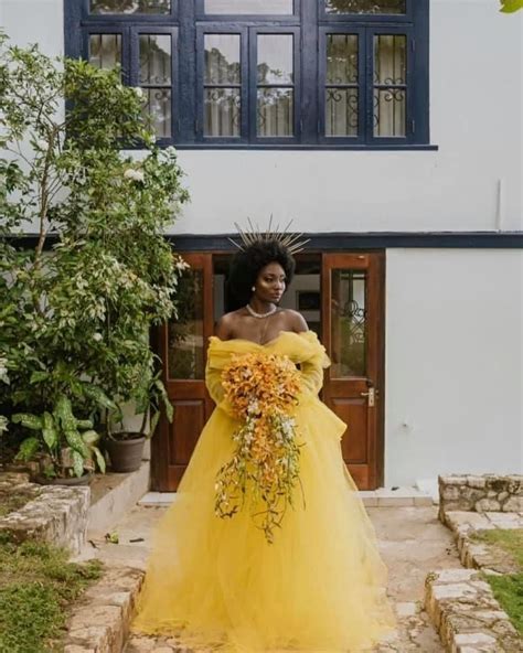9new Black And Yellow Wedding Dresses Us Nco 2007