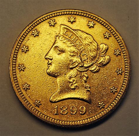 1899 10 Dollar Liberty Gold Eagle Coin 917pawnshop