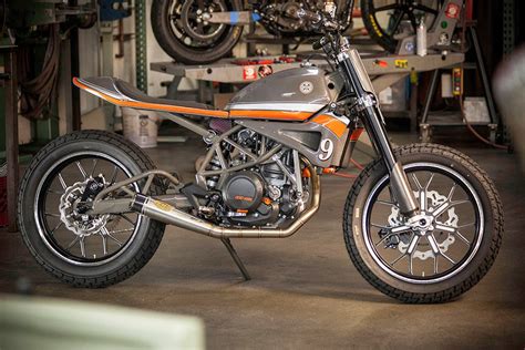 Product/service in los alamitos, california. Racing Cafè: KTM 690 Tracker by Roland Sands