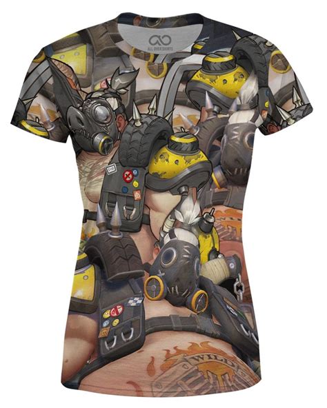 Roadhog Overwatch Womens T Shirt Overwatch T Shirt T Shirts For