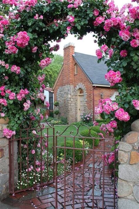 12 Fabulous Floral Garden Gates In Bold Color The Art In Life