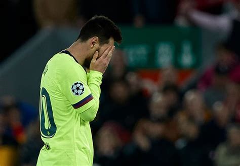 Lionel Messi Left Crying Down Corridors Of Anfield After Liverpools