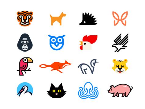 Simple Animal Logos