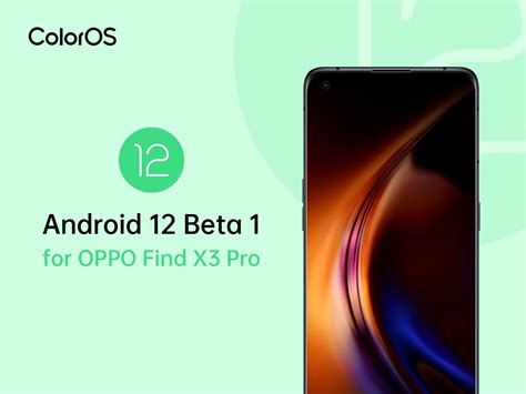 Oppo Releases Android 12 Beta On Find X3 Pro Oppo Global