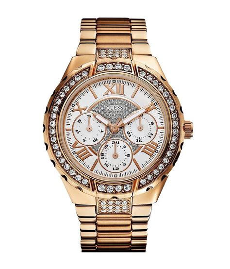 Guess watches launched its watch collection in 1983 with a contemporary collection for men and women. Guess W0111L3 Analog - Chronograph Women's Watch Price in ...