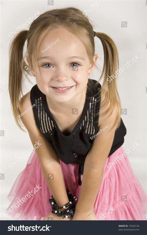 Very Cute Little Girl Stock Photo 14524126 Shutterstock