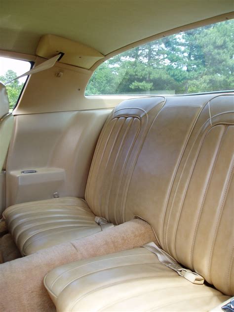 Rear Deluxe Seats Firebird Formula Pontiac Firebird Pontiac