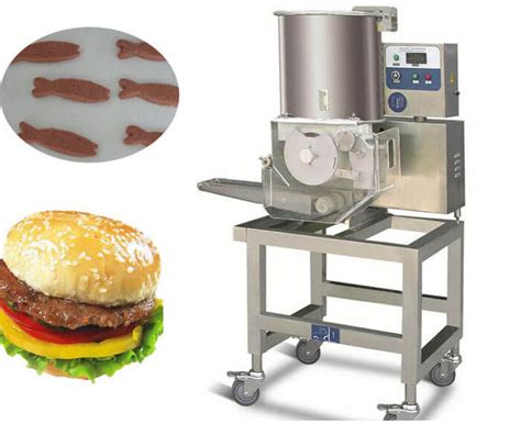 The higher the fat content of the meat, the more hamburgers shrink as they cook. Automatic Meat Patty Machine for Hamburger/ Meat Pie