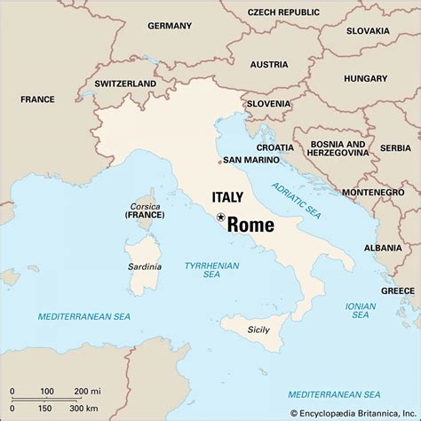 A Map Of Rome