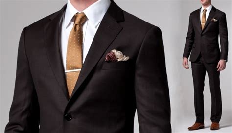 Combinación de Corbatas para Traje Marrón Cómo hacer nudos de corbata