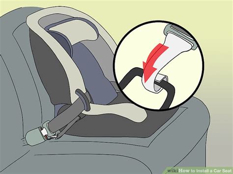 2 Easy Ways To Install A Car Seat With Pictures Wikihow