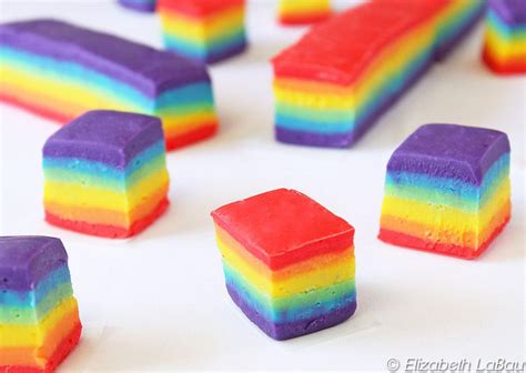 Gorgeous Rainbow Fudge Recipe