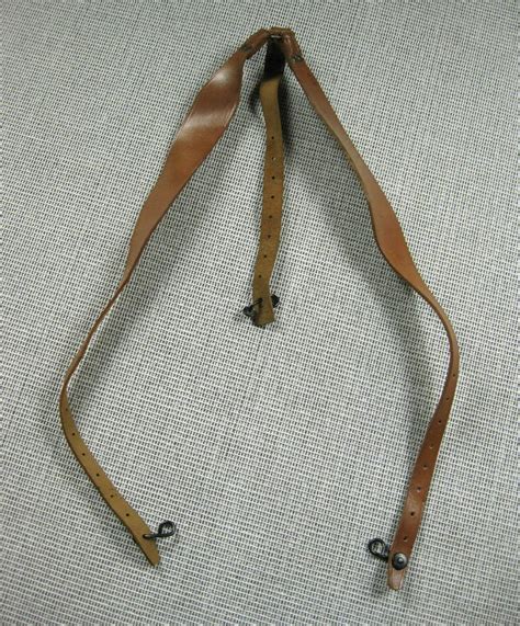 French Army Ww1 Ww2 Leather Suspenders Mlle189214 1977506291