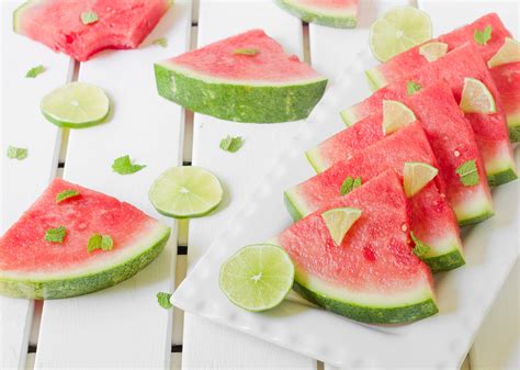 Watermelon With Mint And Lime The Wannabe Chef