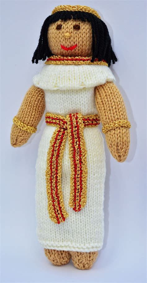 Ancient Egyptian Doll Knitting Pattern Etsy Uk Knitting Patterns Princess Dolls Egyptian