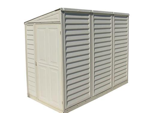 Duramax 4x8 Sidemate Vinyl Shed With Foundation 06625 Free Shipping