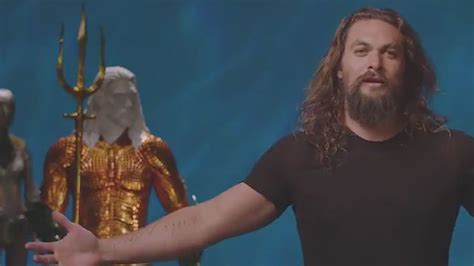 Jason Momoas Halloween Message Shows Off His Aquaman Costume