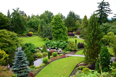 Canada Gardens Vancouver Trees Shrubs Lawn Queen Elizabeth
