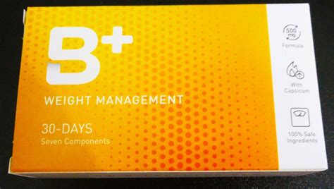 B Weight Management 30 Capsules 30 Days Supply Ebay