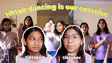 My Sister Teaches Me Tiktok Dances Youtube