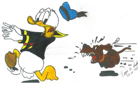 Donald Duck Running By Tanja012 On Deviantart