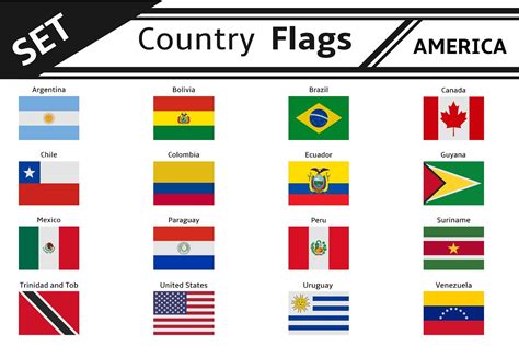 Set Countries Flags Africa Pre Designed Photoshop Graphics Creative