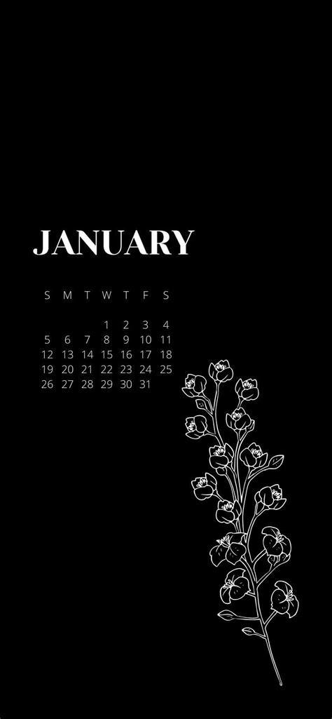 Aesthetic Year Calendar