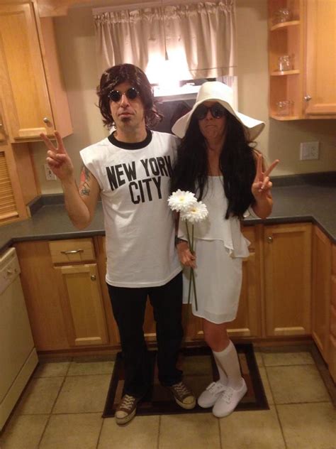 Couples Halloween Costume John Lennon And Yoko Ono Last Minute