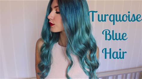 Mermaid Hair How To Turquoise Blue Hair Wdonalove Hair