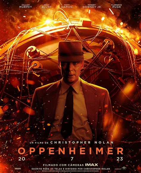 Oppenheimer Filme Com Cillian Murphy Ganha Novo Cartaz Nacional