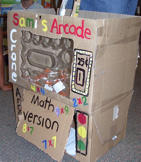 Cardboard Arcade School Garden Elementary Schools Arcade