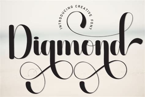 Diamond Font By Andikastudio · Creative Fabrica