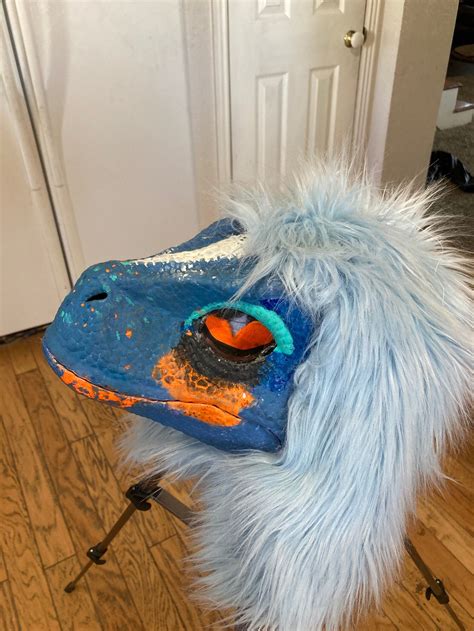 Furry Custom Dino Masks Commissions Open Contact Me If You Etsy