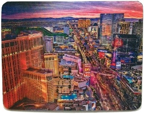 A huge selection of every souvenir you can imagine. Las Vegas Strip Aerial View 3D Fridge Magnet