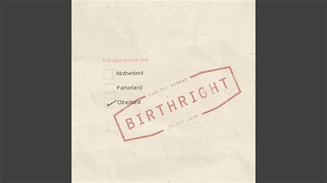 Birthright Youtube