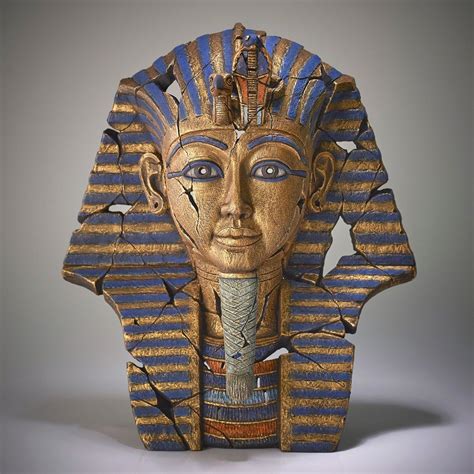 Tutankhamun From Edge Sculpture By Matt Buckley Artworx Gallery Design Shop Hand Cast It