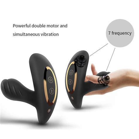 buy 2019 anal plug wireless remote control prostate massager for man durable