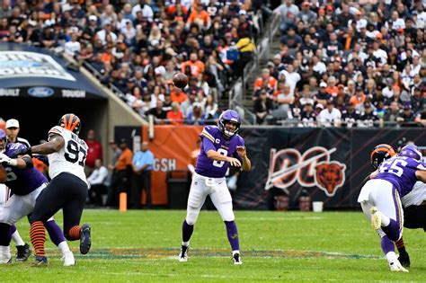 Minnesota Vikings Vs Chicago Bears Live Score Updates Tv Channel How