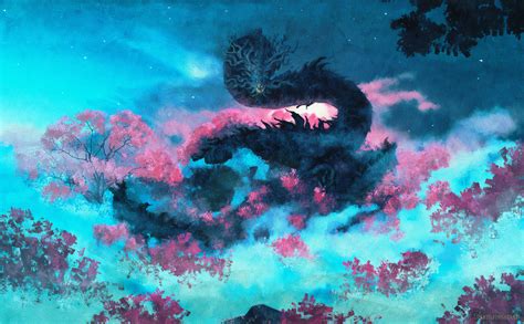 Dragon Blossom 1920 × 1190 Gogambar