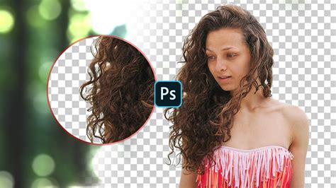 How To Cut Out Hair In Photoshop Tutorial Youtube