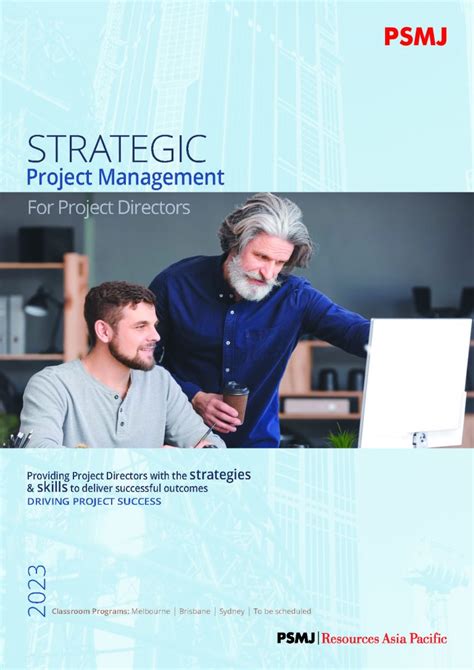 Strategic Project Management For Project Directors Psmj Asia Pacific